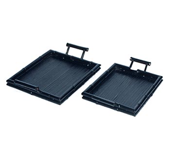 Tray set of two (not nested)