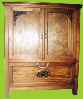 Oval TV Cabinet