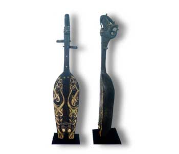 Dayak Guitar from East Kalimantan