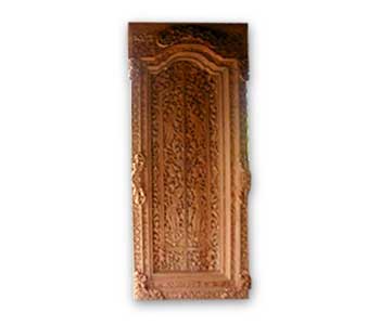Balinese Natural Door Carving