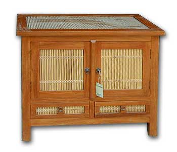 Bamboo TV Cabinet