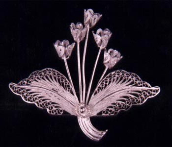 Silver Brooches