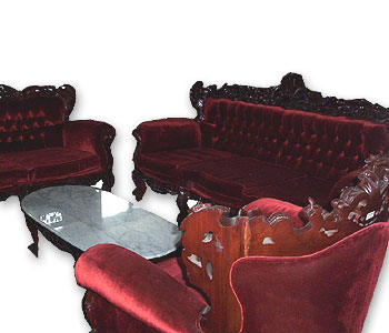 Rumawi Double Carying Sofa Set