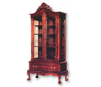 Chippendale Glass Cabinet