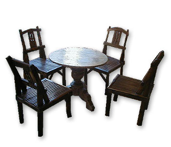 Set of Bamboo Chair