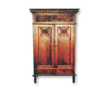 Carving Madura Cabinet