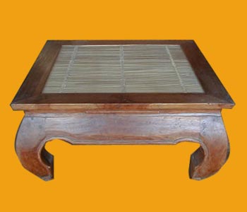 Bamboo Opium Table