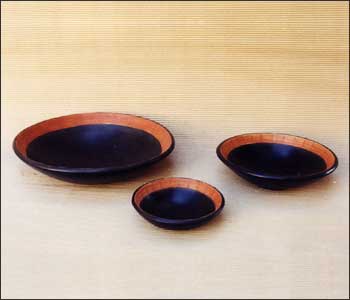 Black Terracotta fruit bowl