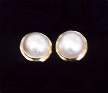 Mabe Pearl Earings