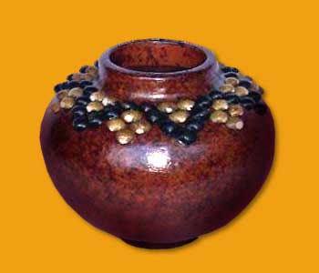 Round Pot Keke Decoration