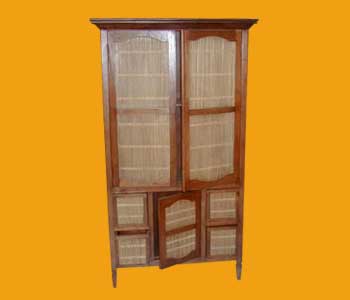 Bamboo Clothing Cabinet 4 Drawers
