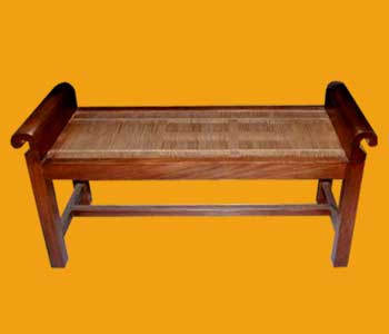 Bamboo Canting Bench