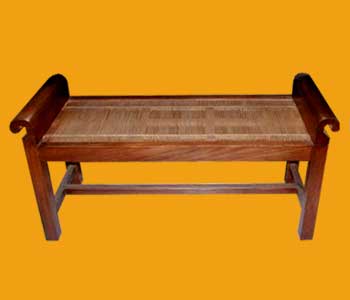 Bamboo Canting Bench