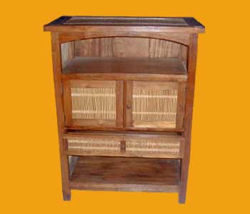 Bamboo Side Cabinet
