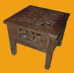 Table and Round Stool Set