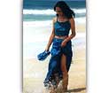 Butterfly Sarong and Sandal