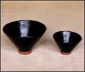 Black Terracotta Triangle Bowl