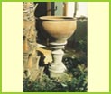 Classic Pedestal with Pane Pot