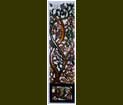 Lombok Painted Wood Carving