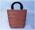 Fragrance Root Shopping Bag with wood handle